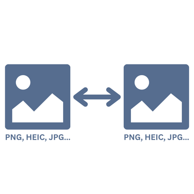 Screenshot of image converter interface