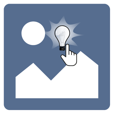 Overlay images editor interface